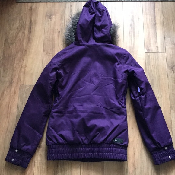Burton Womans Purple Winter Jacket - Picture 4 of 6